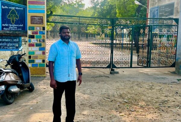 நான் படித்த பந்தல்குடி அரசு மேல்நிலைப்பள்ளி இல் இன்று