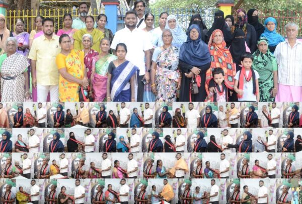 காந்திநகர் திருவள்ளூர் சாலையில் வசிக்கும். 40க்கும் மேற்பட்ட மகளிர்கள் கழகப் பணி செய்வதற்காக. தங்களை கழகத்தில் இணைத்துக் கொண்டனர்.